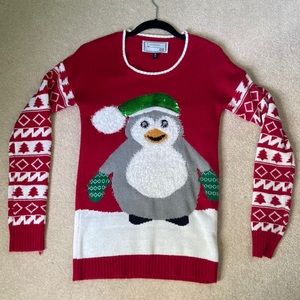 Ugly Christmas sweater / penguin